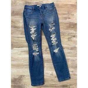 PACSUN Los Angeles Super Stretch Jegging Jeans Distressed Women’s Size 29